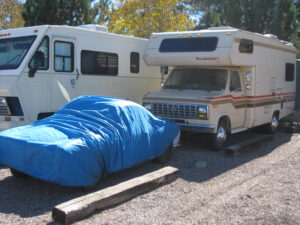 Storage facility for a Car or Small RV in Flagstaff