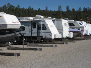 Store RV's of all Sizes in Flagstaff.